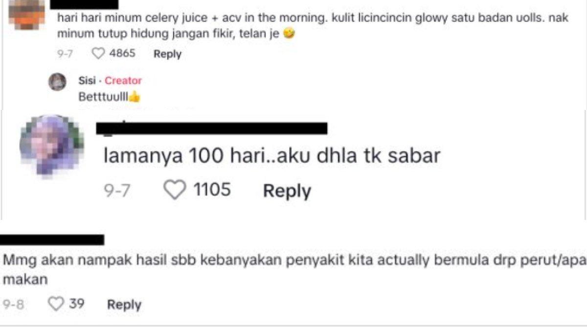 banyak warganet yang turut memberikan tips
