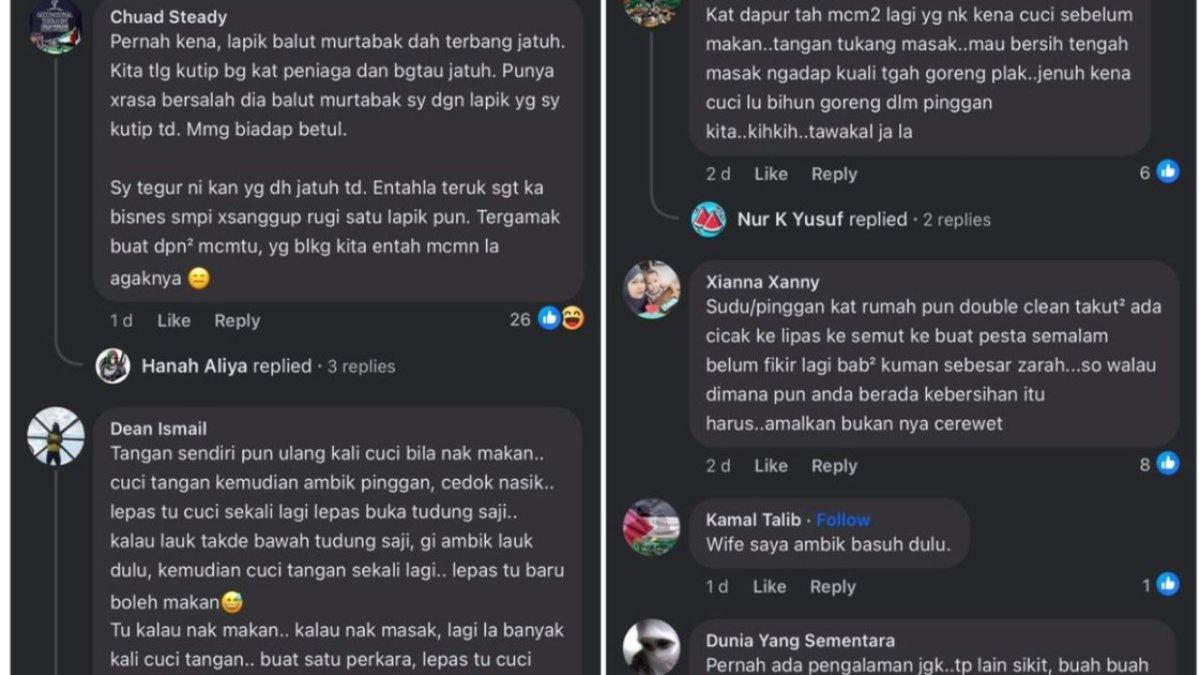 beberapa orang juga berbagi