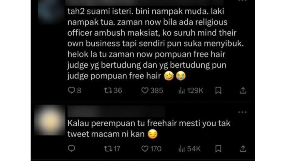 beberapa warganet memberikan komentar