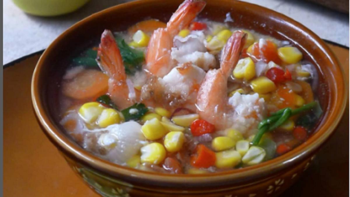 Inilah cara mudah membuat Binte Biluhuta, makanan khas Gorontalo, kuncinya pakai jagung manis agar rasa gurih, manis, dan segarnya seimbang