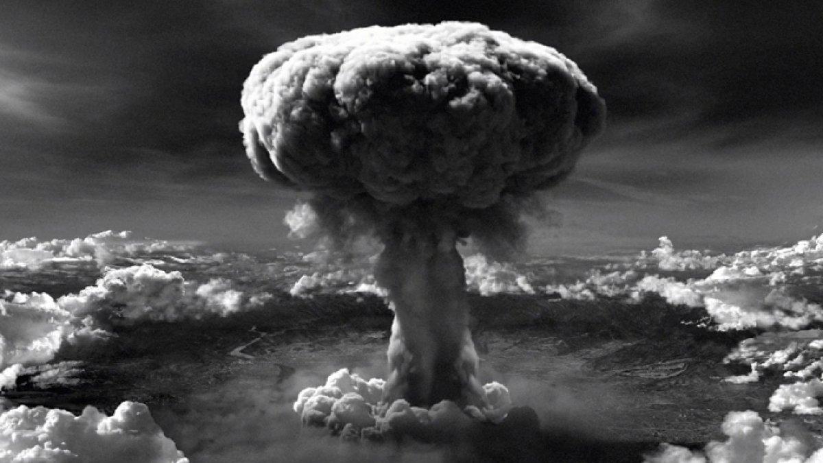 Bom di Hiroshima, Jepang, saat Perang Dunia II, 6 Agustus 1945.