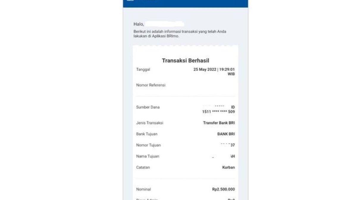 bukti tranfer cara mengatasi dana