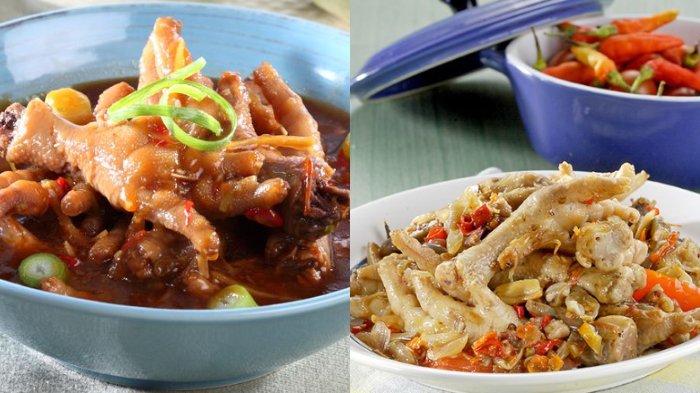 Proses memasak ceker mercon pedas manis asem