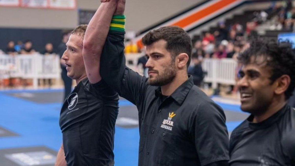 CEO Meta Mark Zuckerberg berhasil mendapatkan medali emas di turnamen jiu jitsu di California, Amerika Serikat pada Sabtu (6/5/2023).