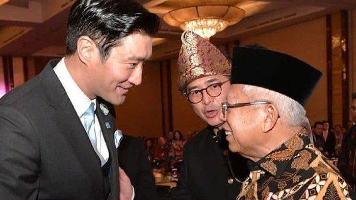 choi siwon maruf amin foto