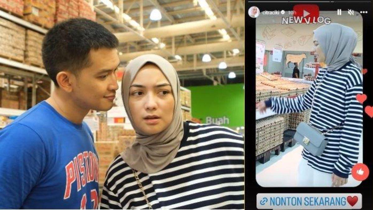Citra Kirana pamer kemesraan dengan Rezky Aditya