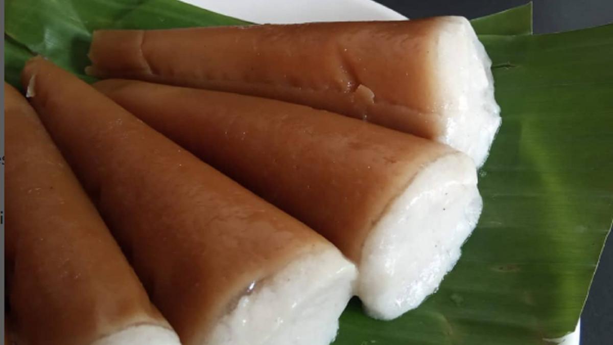 Inilah cara mudah membuat Kue Clorot khas Purworejo, Jawa Tengah, kuncinya sajikan setelah didinginkan, agar tekstur kenyal dan rasa manisnya pas