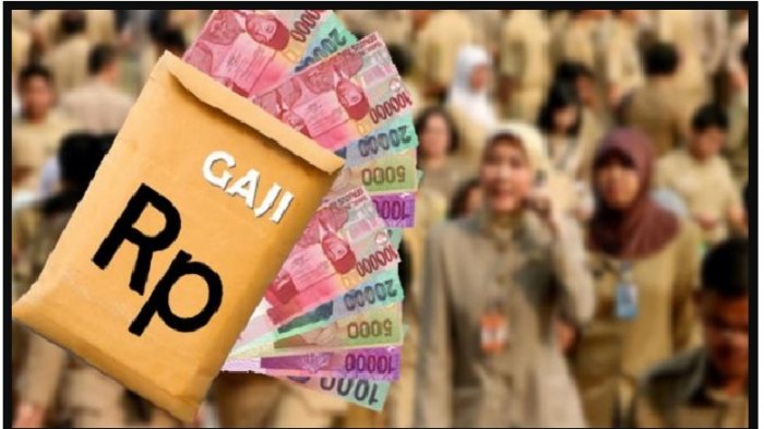 Ilustrasi gaji