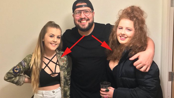 Craig Shapes tinggal bersama pacarnya, Billie Jacobina dan teman kekasihnya, Sarah Wright