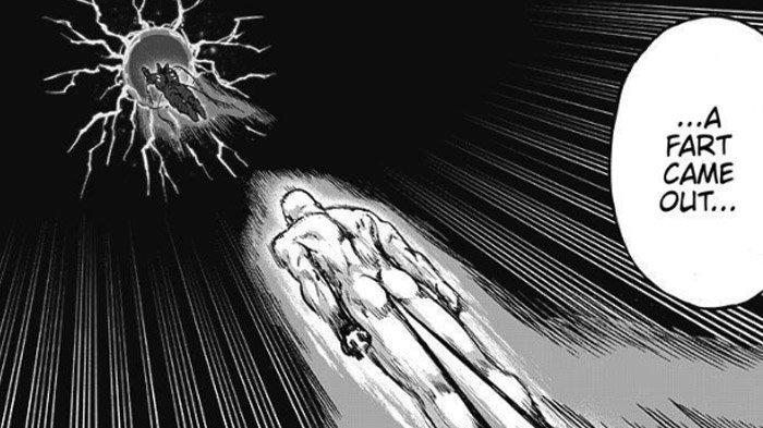 Manga One Punch Man Chapter 168, Ketika Saitama Selamat dari Garou
