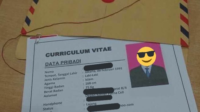 Pastikan CV kamu menarik dan mencerminkan kualifikasi serta pengalaman kamu secara jelas.