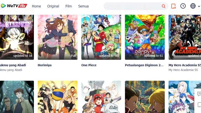 Kumpulan anime di WeTV Iflix