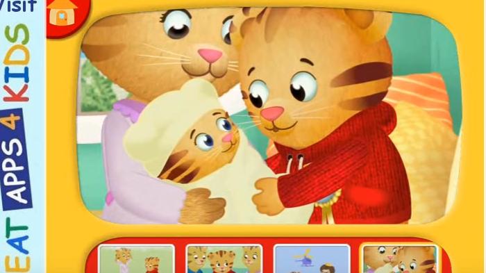 Daniel Tiger's Feelings, games yang bisa bikin kamu jadi berjiwa solidaritas tinggi pada sesama teman.