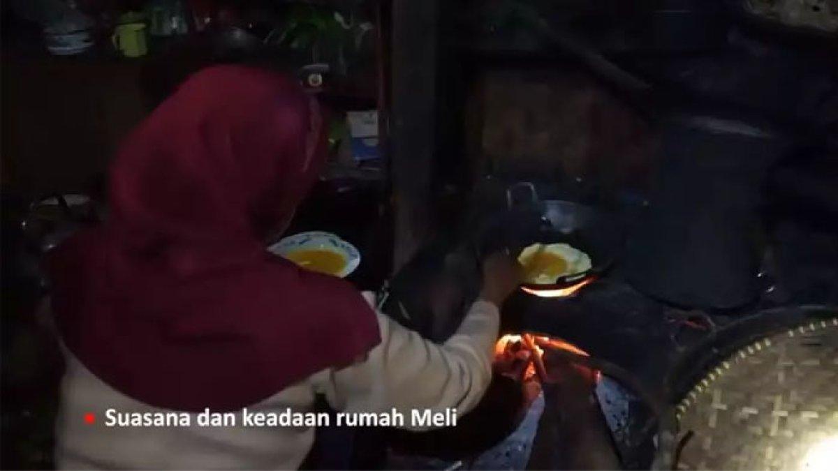 Dapur sederhana di rumah Meli LIDA