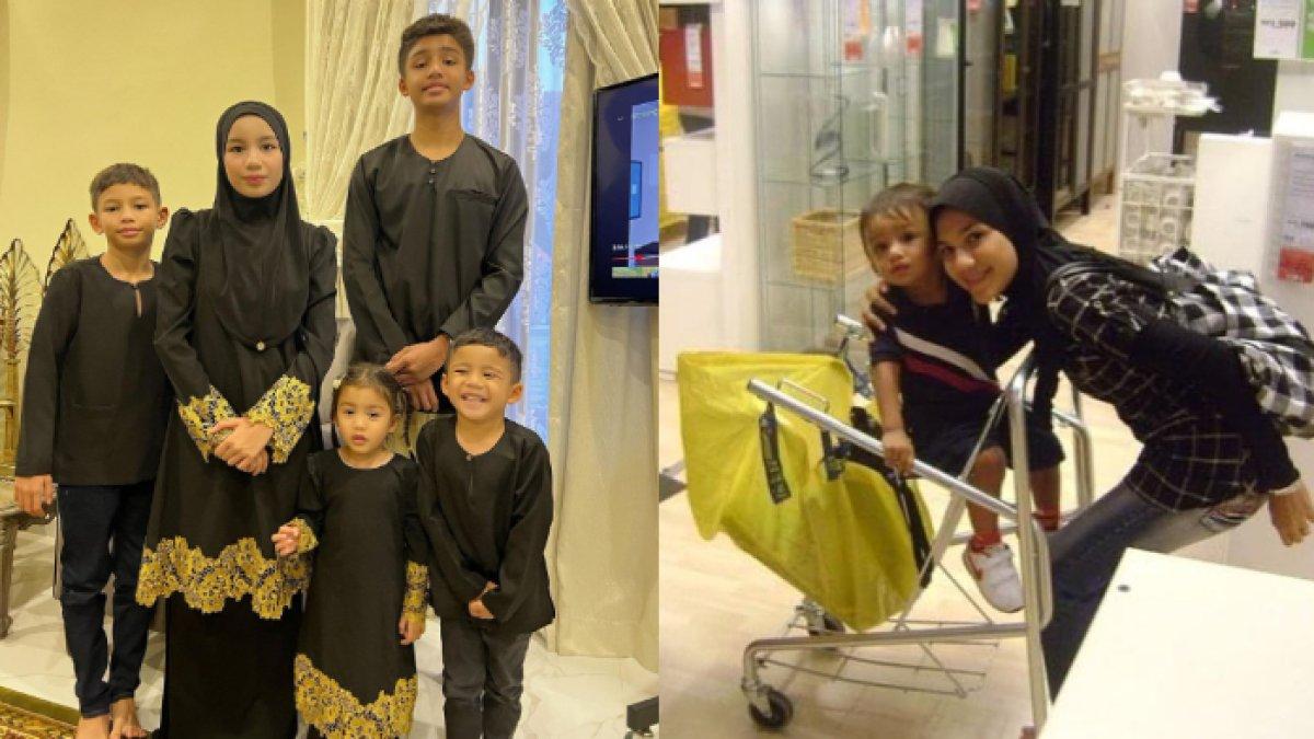 Datin Seri Shahida juga memberikan doa tulus untuk putranya