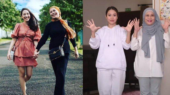 Dewi Yull dan menantunya Merdianti Octavia