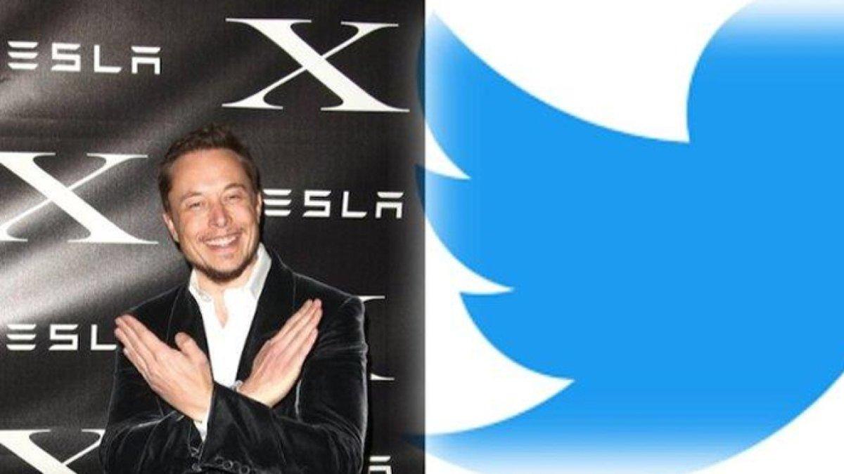 Elon Musk ubah logo Twitter dari burung menjadi X.