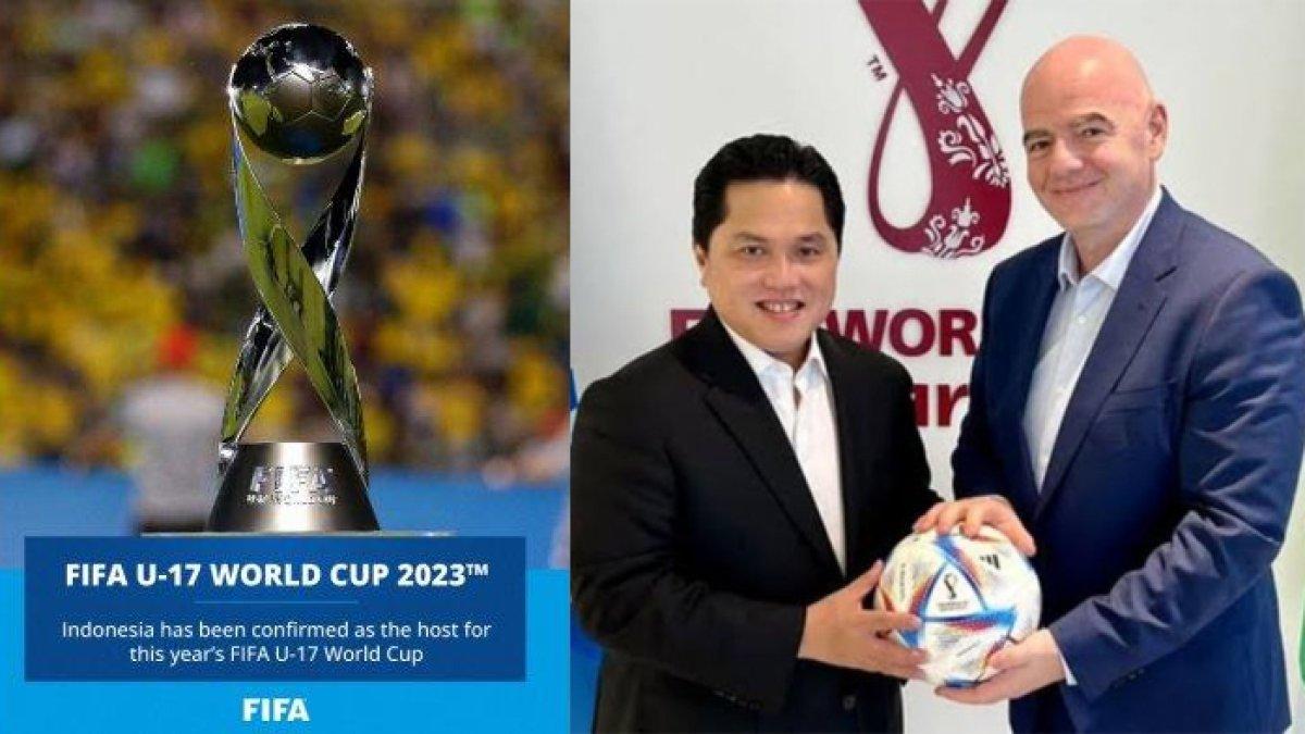 FIFA menunjuk Indonesia sebagai tuan rumah Piala Dunia U17 2023.