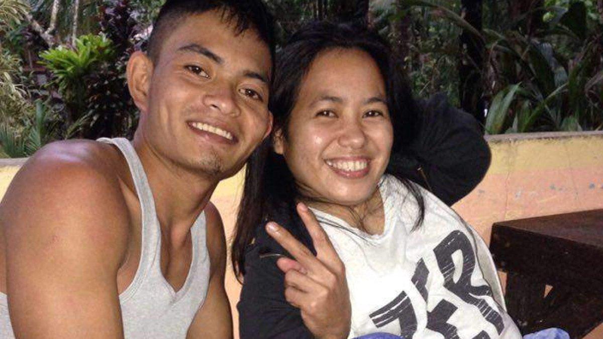 Felomino Lumanao dan sang istri Dallaine Mae Tac-an