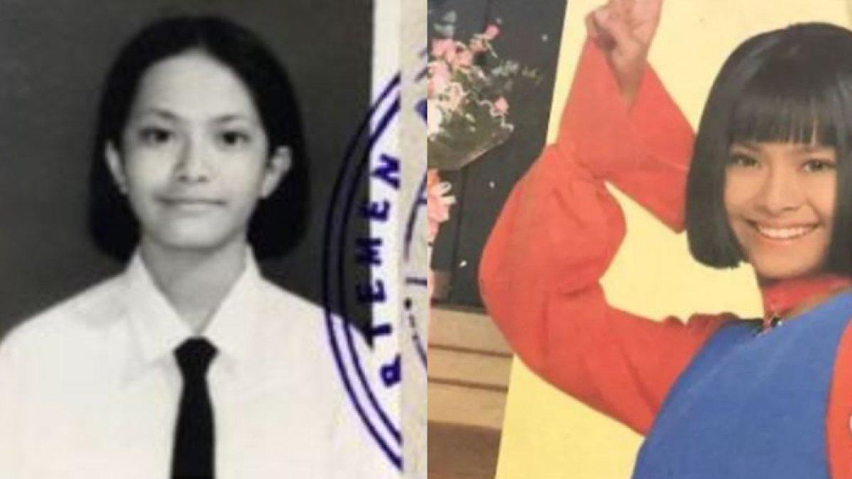 Foto jadul presenter Ersa Mayori