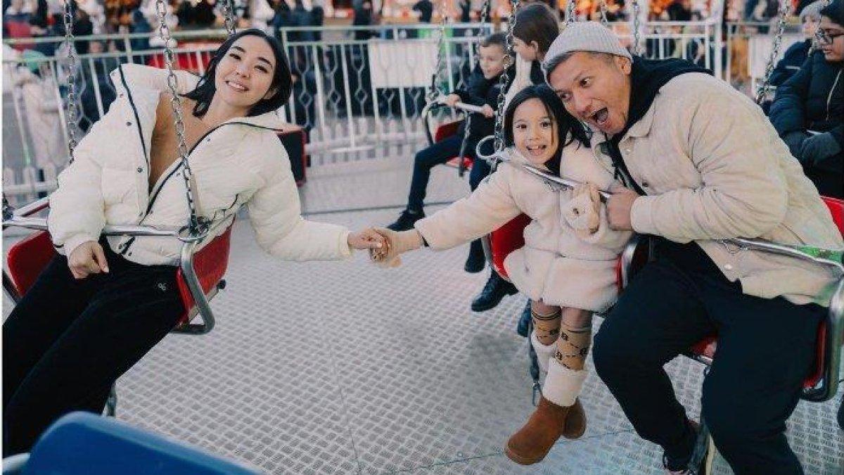 Gempita anak Gading Marten dan Gisella Anastasia sudah tumbuh besar.