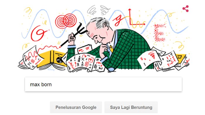 Google Doodle Max Born