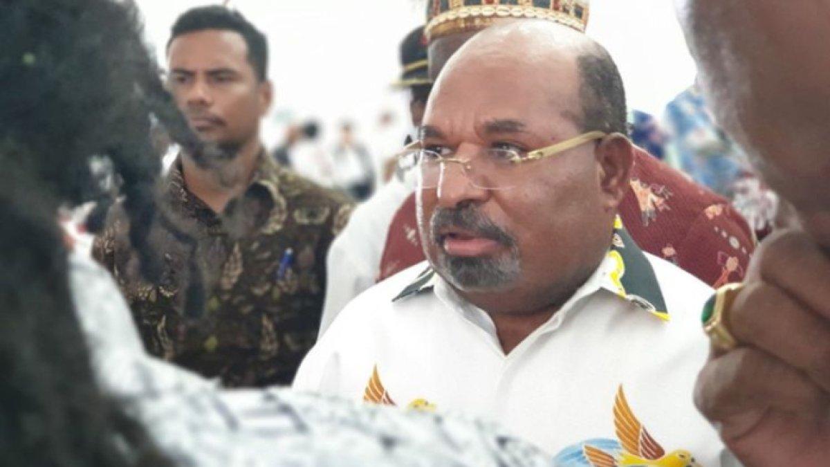 Mantan Gubernur Papua Lukas Enembe.