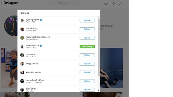 Instagram - Jedar Follow Ayu Ting Ting