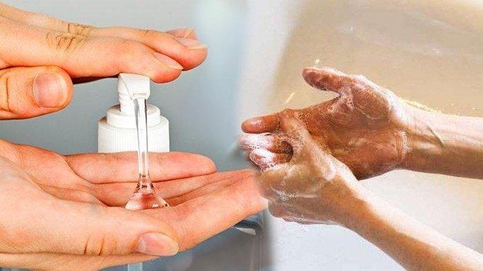 Cucir dengan air dan sabun untuk mengobati panu