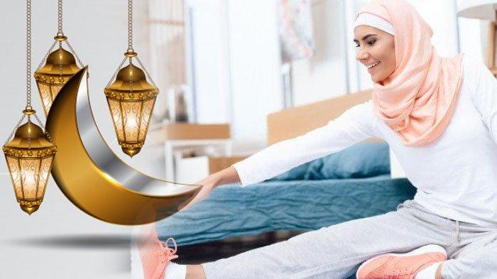 Ilustrasi olahraga saat bulan Ramadhan