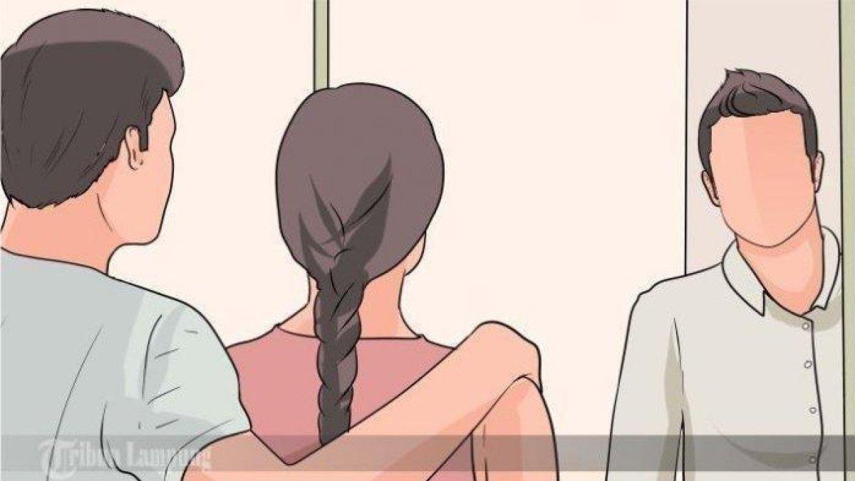 Ilustrasi poliandri, wanita selingkuh.