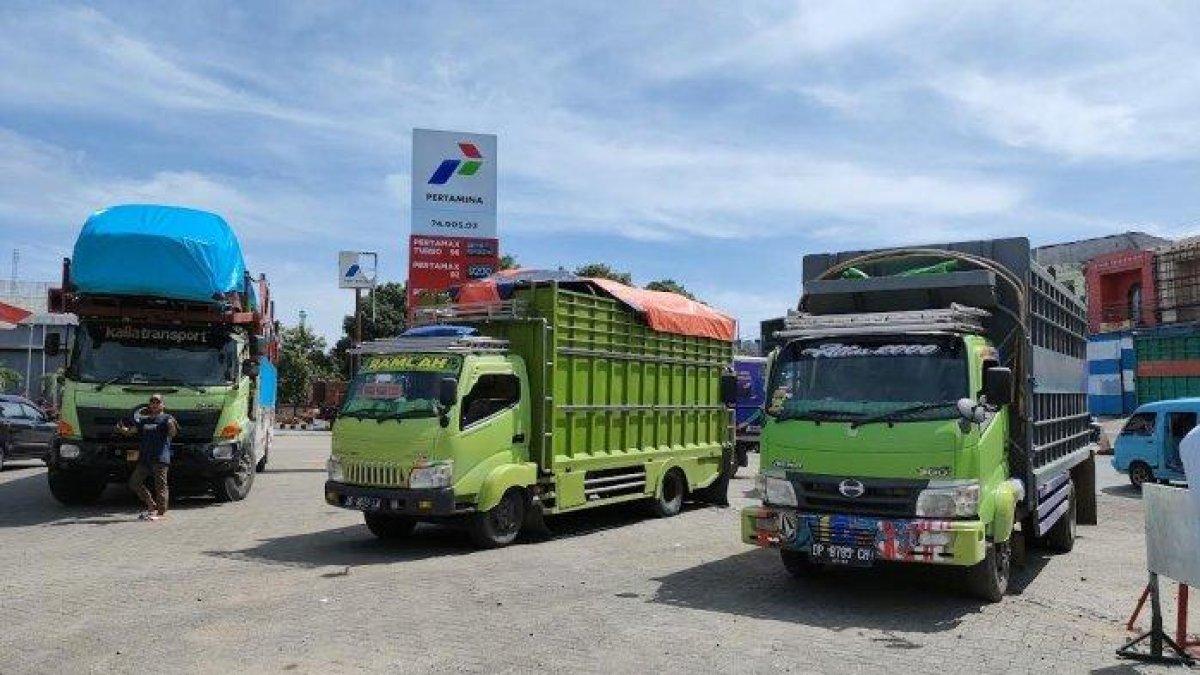 Ilustrasi truk.