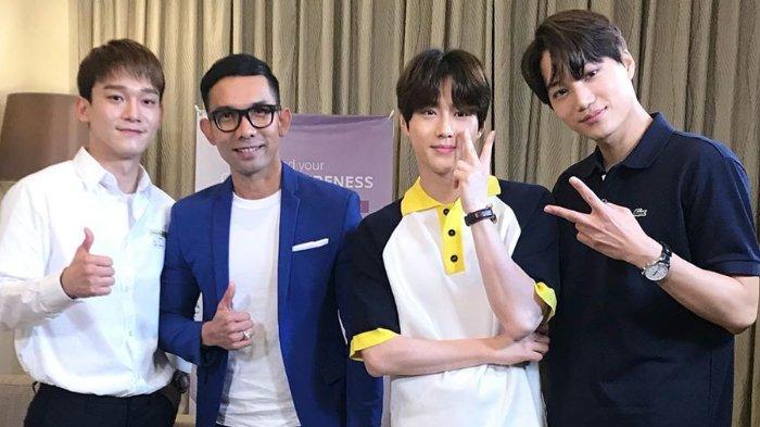 Inilah profil dan akun medsos Indra Herlambang MC kondang Tanah Air ini tuai pujian warganet saat acara Meet and Greet EXO