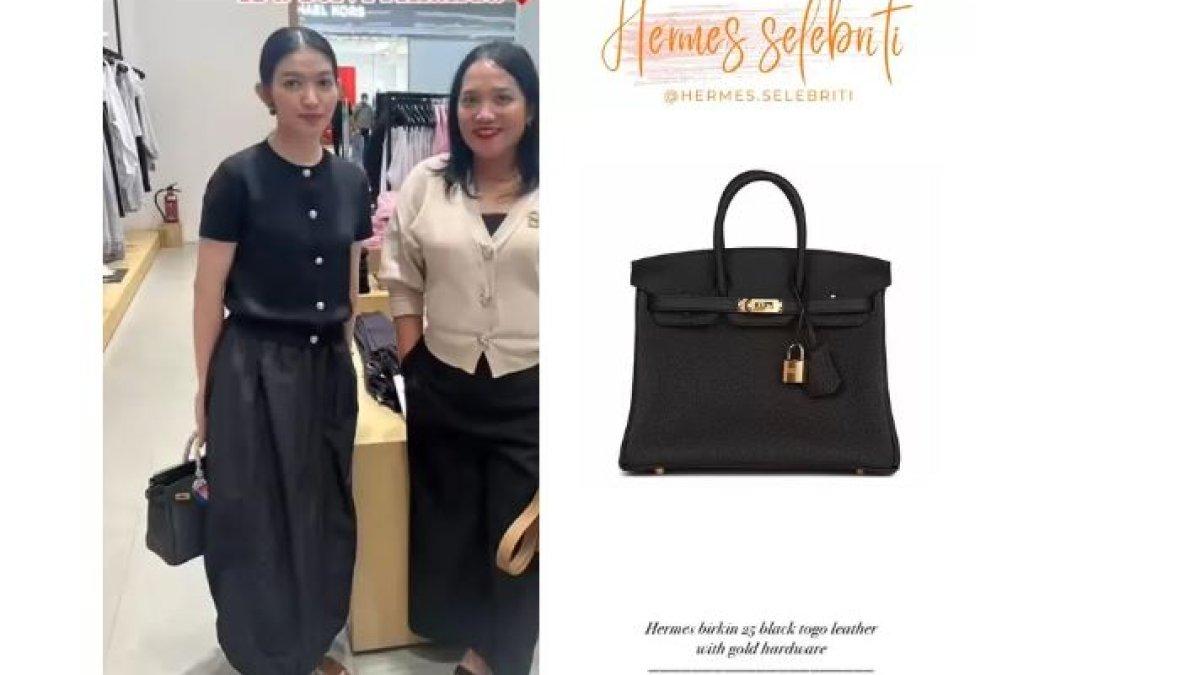 TAS MAHAL SELVI ANANDA - Istri Gibran Rakabuming kedapatan menenteng tas Hermes. Koleksinya cukup banyak, dalam berbagai tipe dan warna.