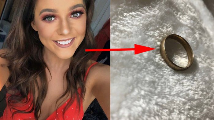 Gadis 9 Tahun Temukan Cincin Pernikahan di Pantai, Akhirnya di Usia 17 Tahun, Penantiannya