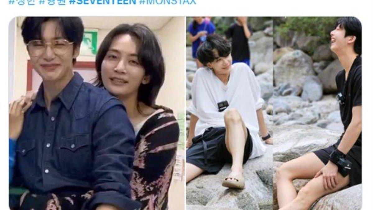 jeonghan svt dan hyungwon monsta x foto