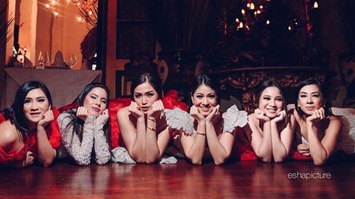 Jessica Iskandar dan teman