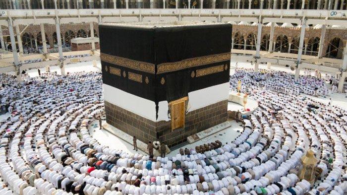 Ilustrasi Kabah di Masjidil Haram