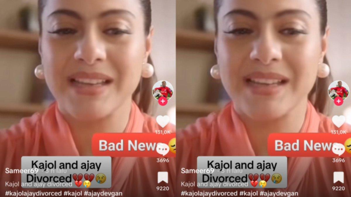 Kajol Devgan di TikTok soal rumor perceraiannya