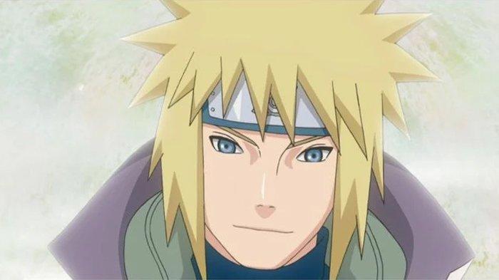 Karakter Minato Namikaze dalam anime Naruto.