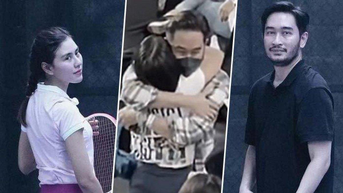 Kelihatan tegar padahal rapuh, momen Jeje peluk erat wanita cantik saat isu Syahnaz selingkuh viral jadi sorotan