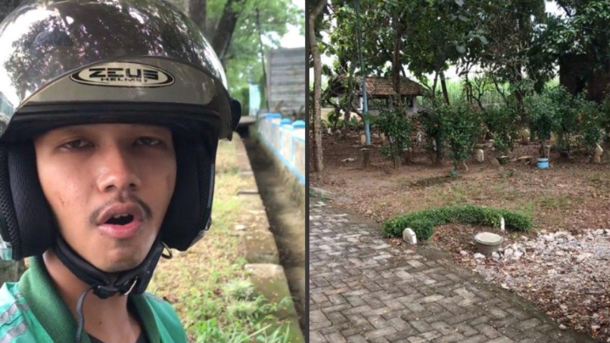 Bikin merinding, kisah driver ojol dapat pesanan di kuburan manisan Kudus Jawa Tengah, minta dijemput dan diantar ke KFC.