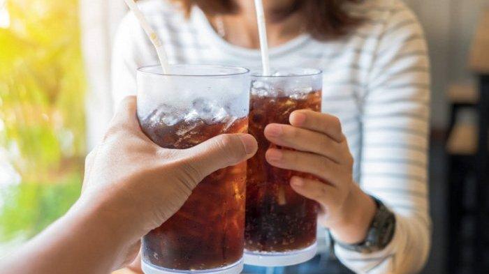 Ilustrasi minuman bersoda