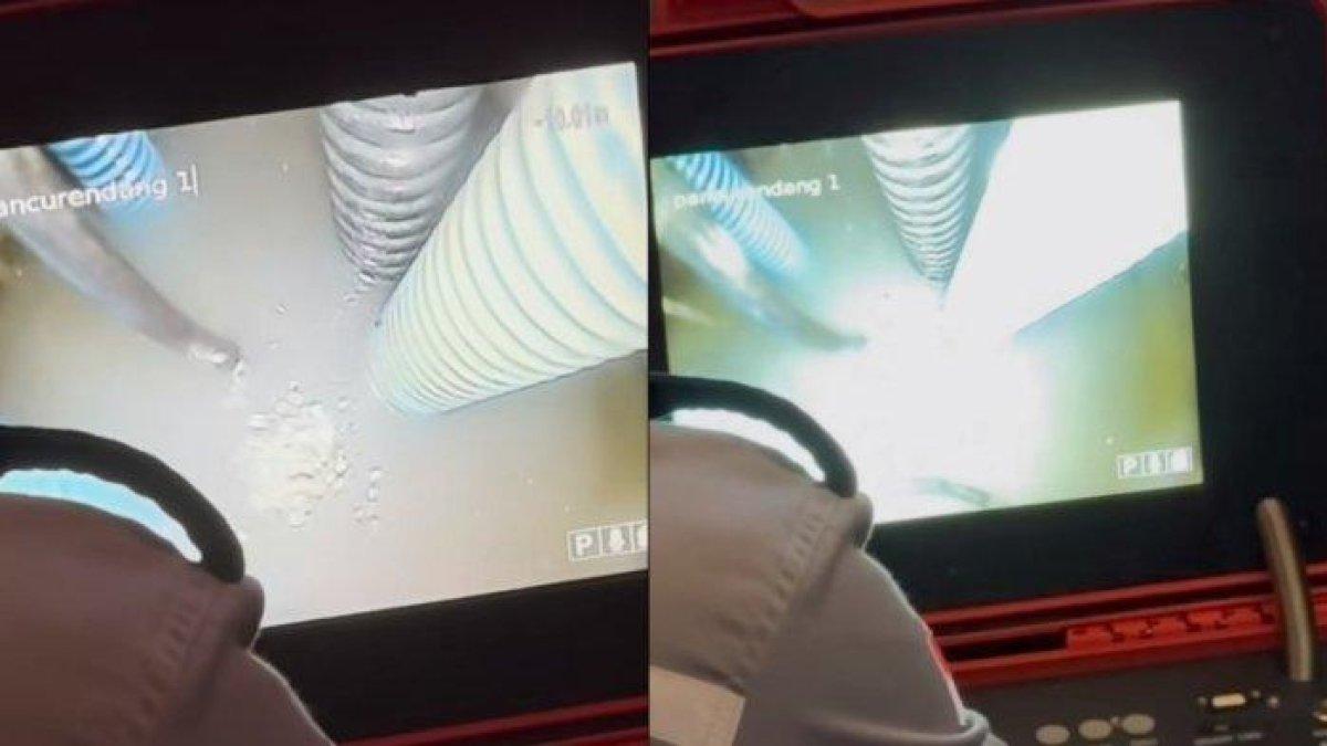 Kondisi Tambang Emas Ilegal di Banyumas yang tergenang air.