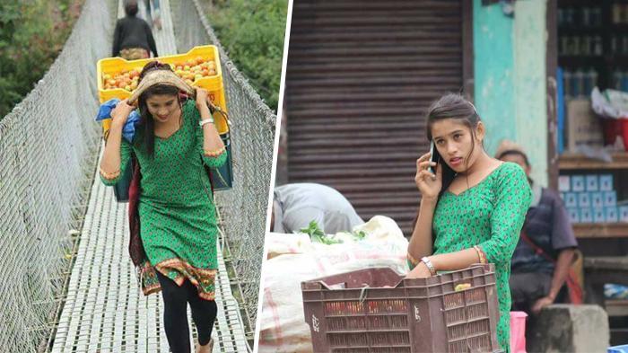 Fotonya Sempat Hebohkan Dunia Maya, Ini Komentar Pedagang Sayur Cantik
