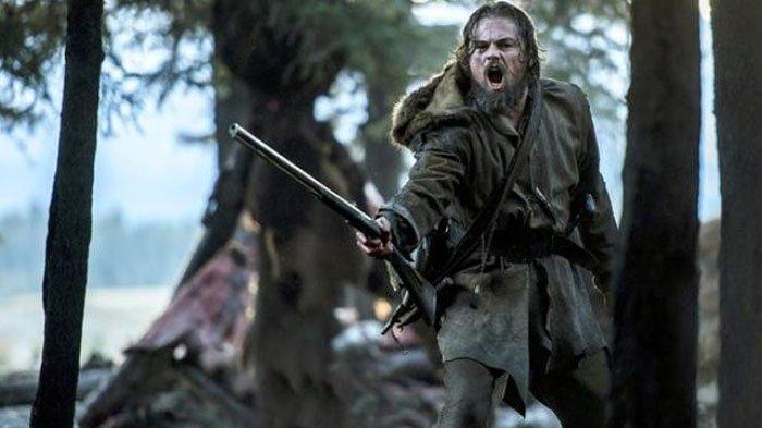 Leonardo DiCaprio dalam film The Revenant.