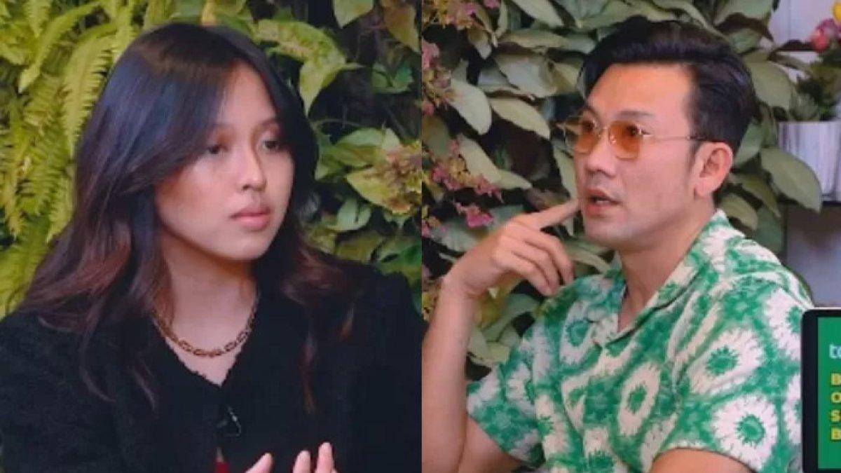 MA, anak Pinkan Mambo saat menjadi bintang tamu di poadcast Denny Sumargo.