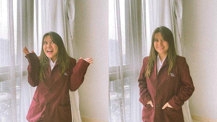 Marsha Aruan lulus kuliah dari Binus