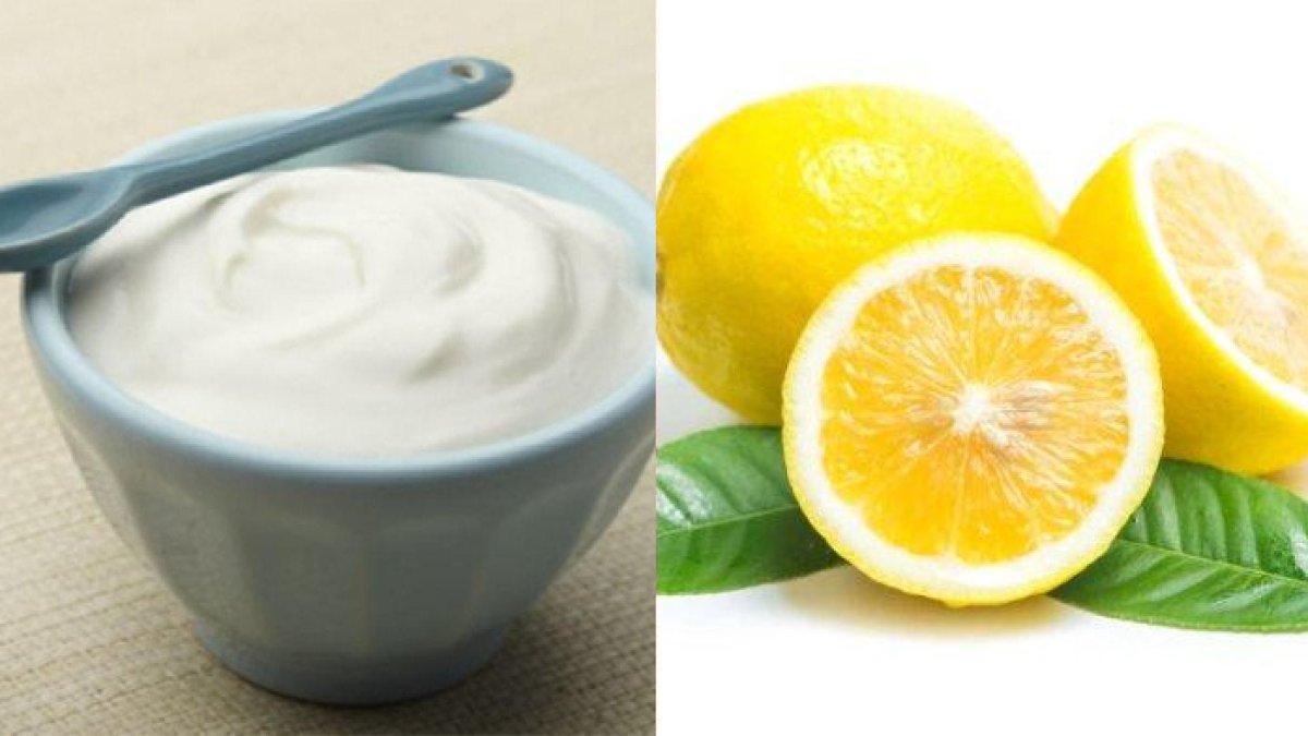 Masker yogurt dan air perasan lemon