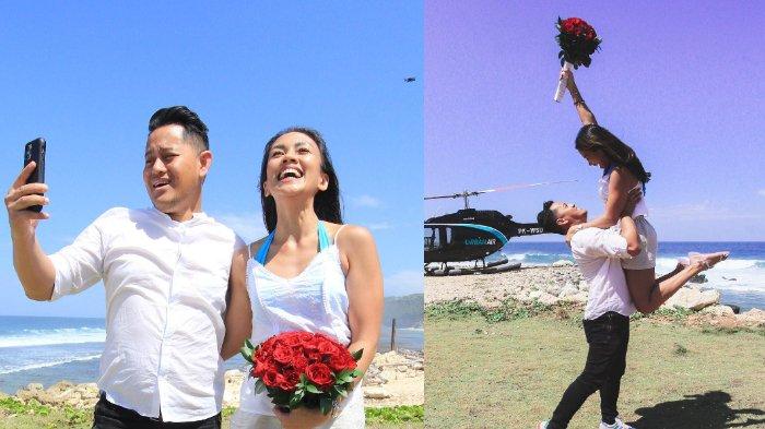 Inila profil dan akun medsos Melanie Putria yang mengaku lebih bahagia dengan Aldico Sapardan karena sefrekuensi dalam rumah tangga